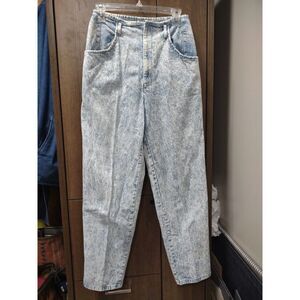 Chic The Schooners Women's Vintage USA Made Retro Acid Wash Jeans, Size 9